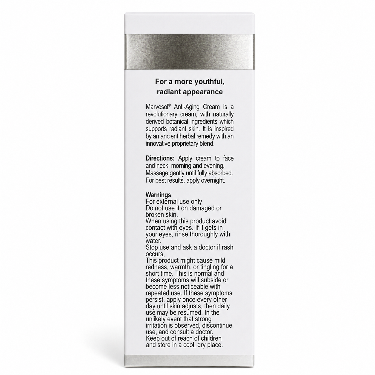 Marvesol® Anti-Aging cream