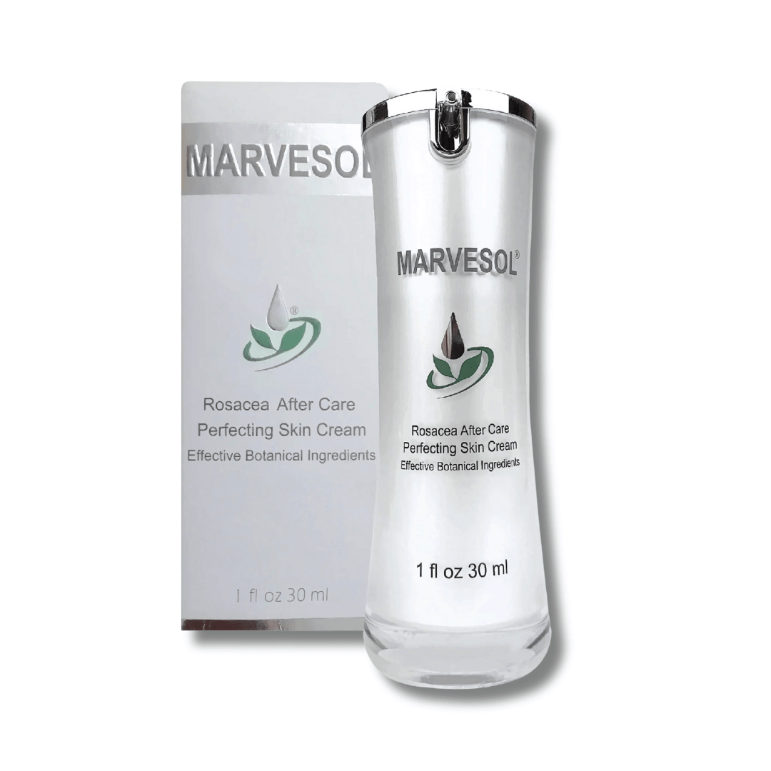 Marvesol cream Rosacea After Care Perfecting Skin Cream best moisturizer for rosacea in 1 fl oz bottle