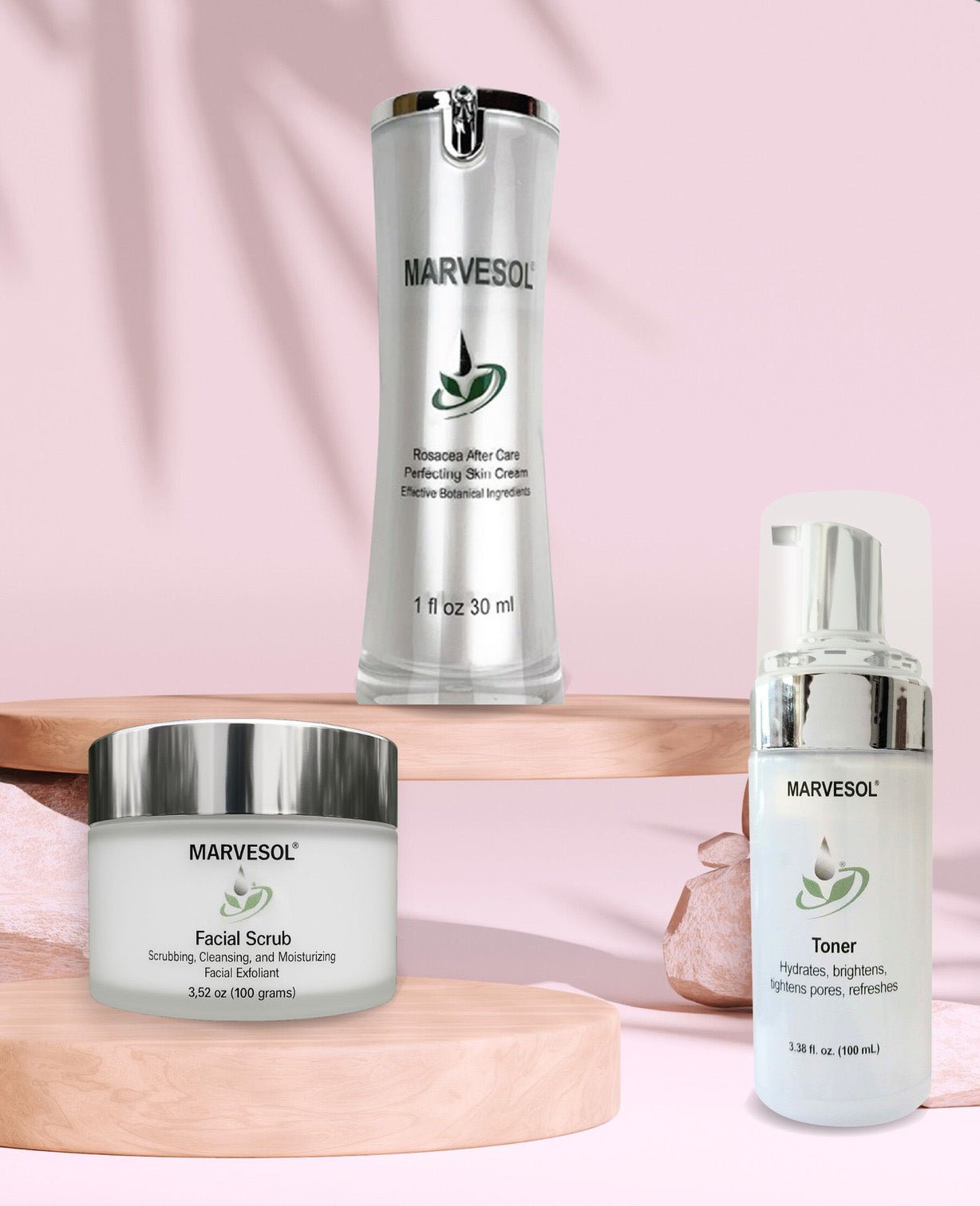 Rosacea Skincare Kit - Your Complete Routine for Calmer, Healthier Skin - Marvesol®