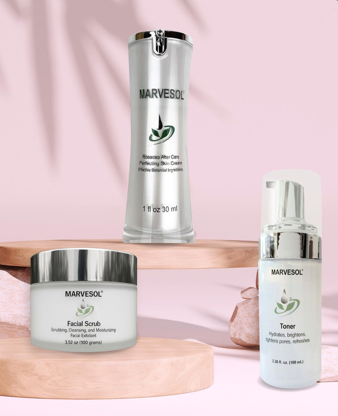 Rosacea Skincare Kit - Your Complete Routine for Calmer, Healthier Skin - Marvesol®